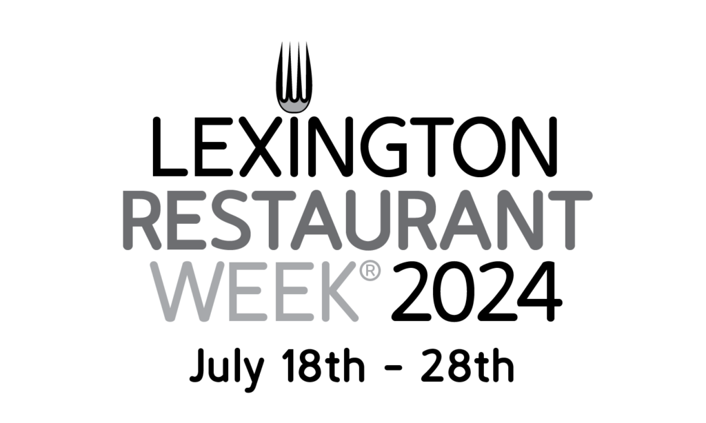 Lexington Restaurant Week 2024 Black and White Logo