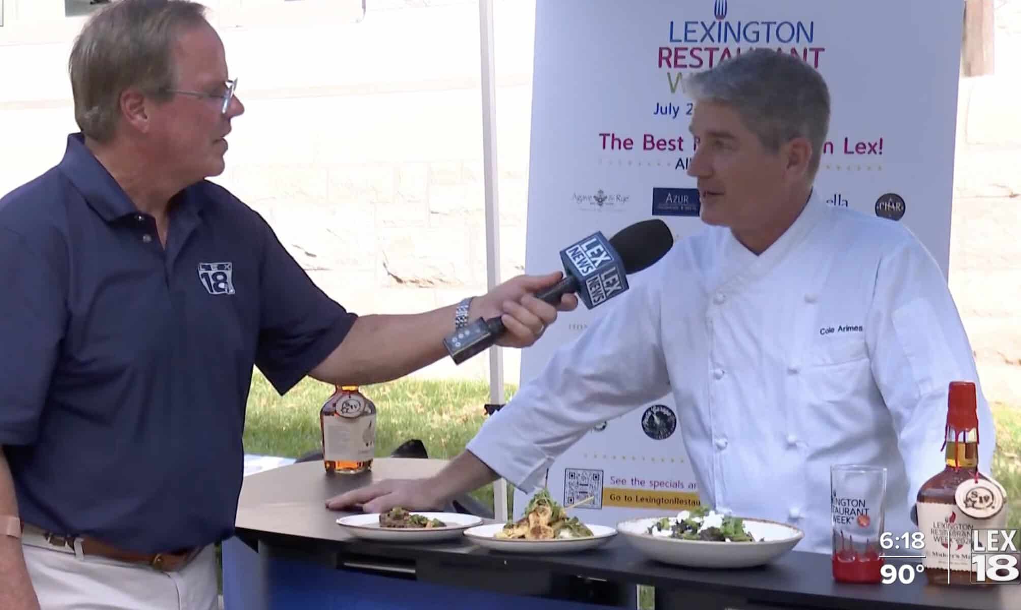 Bill Meck with Cole Arimes from Coles, Epping's and The V at The Vine 7 ColeTNL