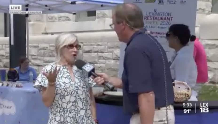 Lexington Restaurant Week Creator Connie Jo Miller with Bill Meck 2 Connie Jo Miller with Bill Meck.